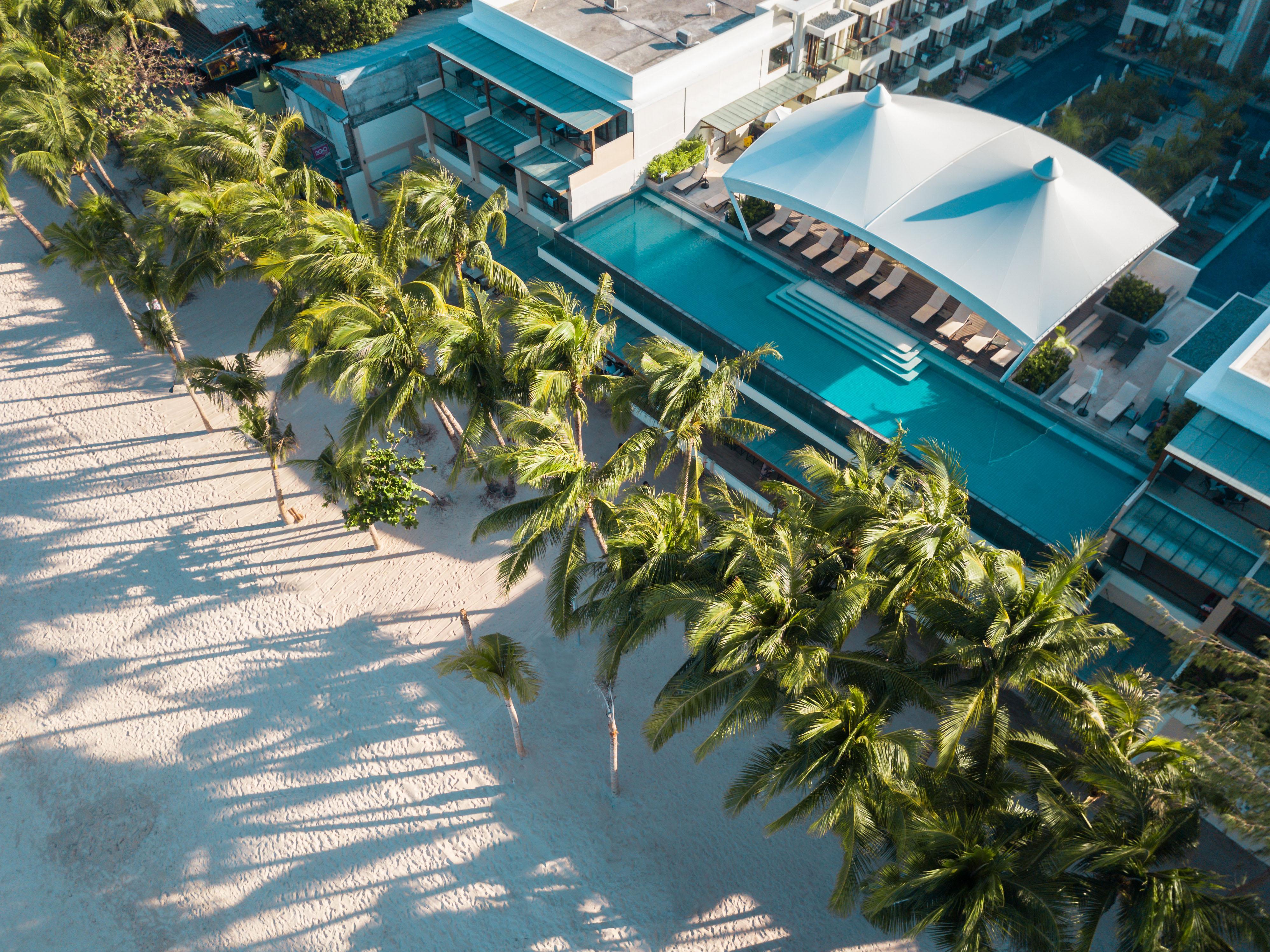Henann Palm Beach Resort Balabag  Dış mekan fotoğraf